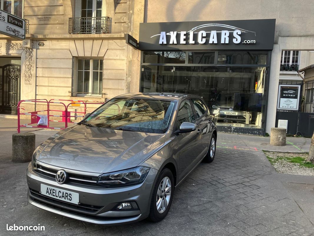 Volkswagen Polo 1.0 TSI 95 CHV Confortline Business DSG7, Première main, GPS, Clim Climatic, Régul limit de vitesse, Radar AV/AR de statio, feux et essuis glaces auto, Bluetooth, rétro électrique, usb (image 1)