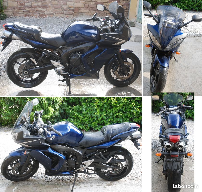 Garde boue avant de Yamaha 600 FZ6 Fazer S2 ABS type J514E avec 21507km, 2007 2008 2009 2010 (image 3)