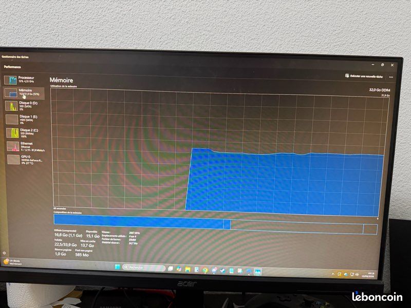 Pc Gamer RTX3060 12gb, 32go RAM, I5 9600k (image 4)