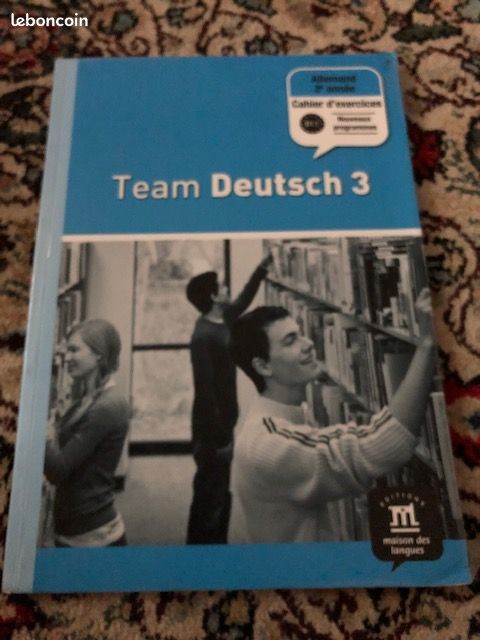 Cahier exercices Team Deutsch 3 Allemand (image 1)