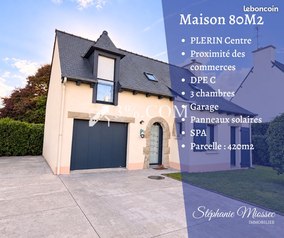 Maison 4 pièces 80 m² · à Plérin · 80 m² · 324 450 €