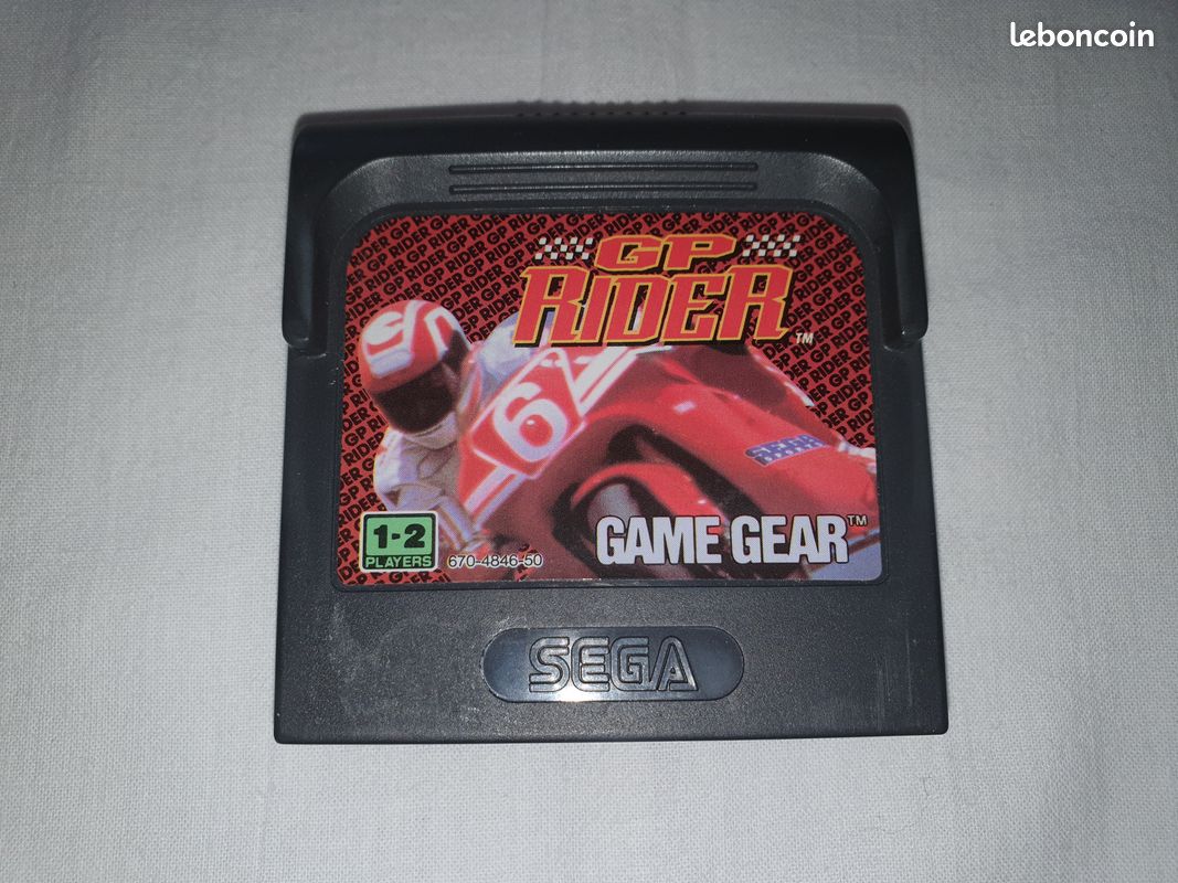Gp rider séga game gear en loose sans boite ni notice (image 1)
