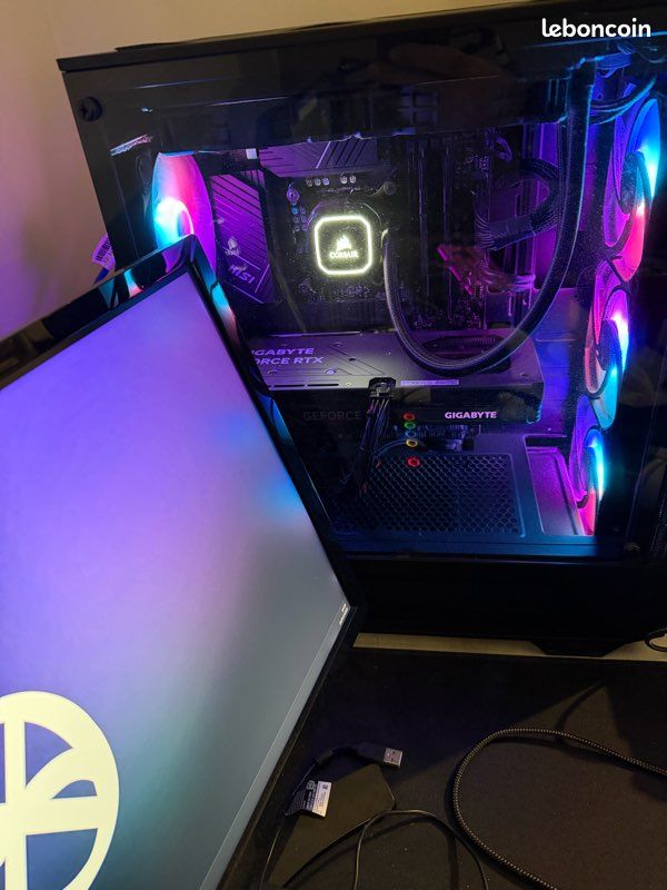 PC GAMER PUISSANT 32Go Watercooling RTX Wifi6 SSD NVme (image 5)
