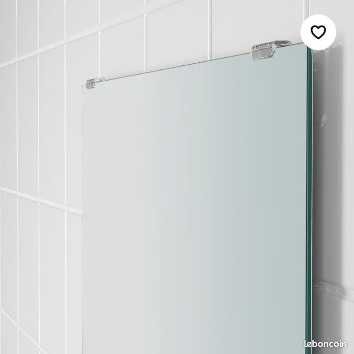 Miroir avec tablette 60x50cm - NEUF (image 3)