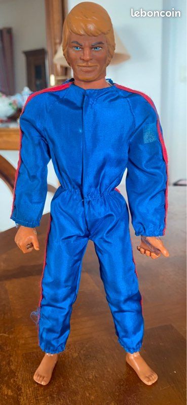 Ancienne Tenue Big Jim Mattel Mission Plongeur Taiwan Vintage