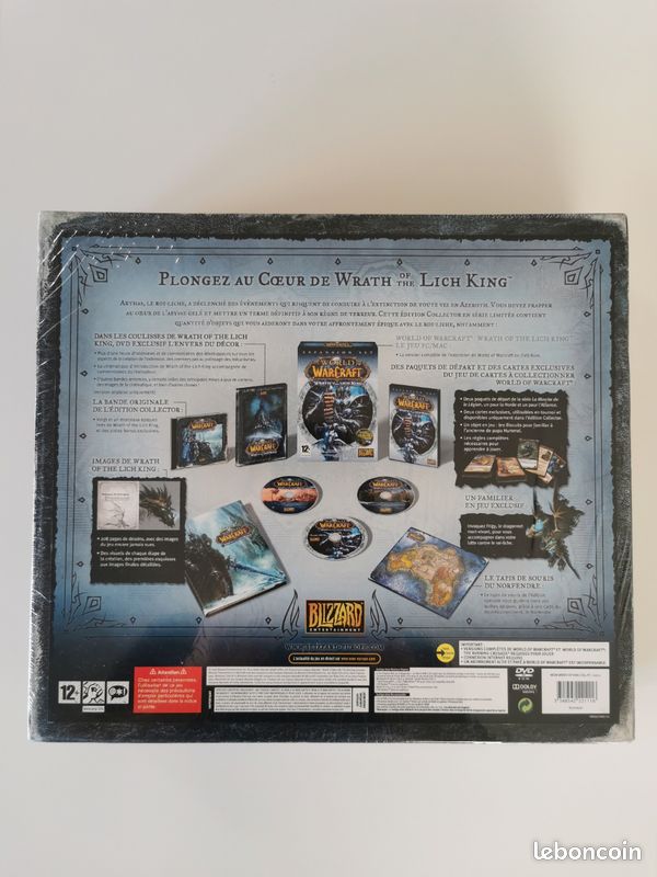 World of Warcraft: Wrath of The Lich King-Collector's Edition Ungeöffnet. 3348542221123