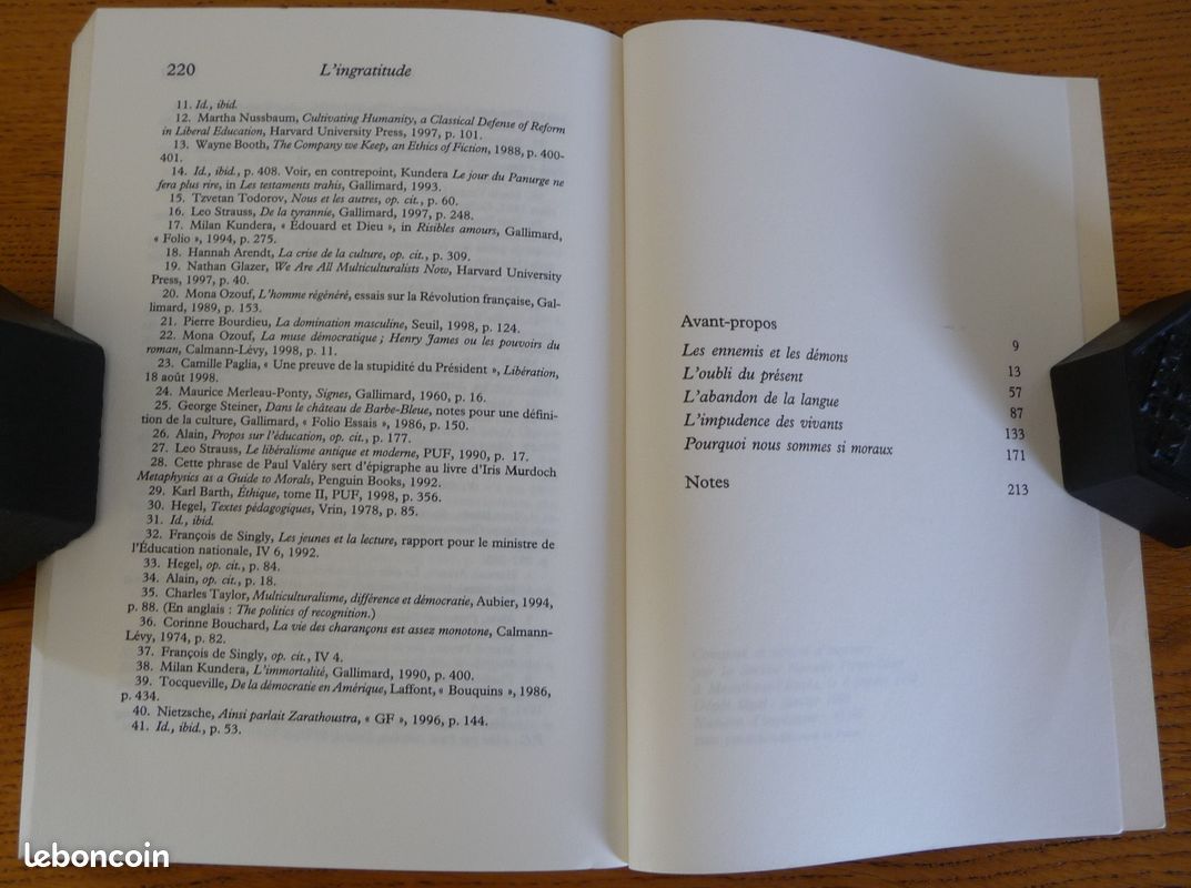 L'INGRATITUDE, Conversation sur notre Temps par Alain FINKIELKRAUT (Editions Nrf/Gallimard) (image 4)