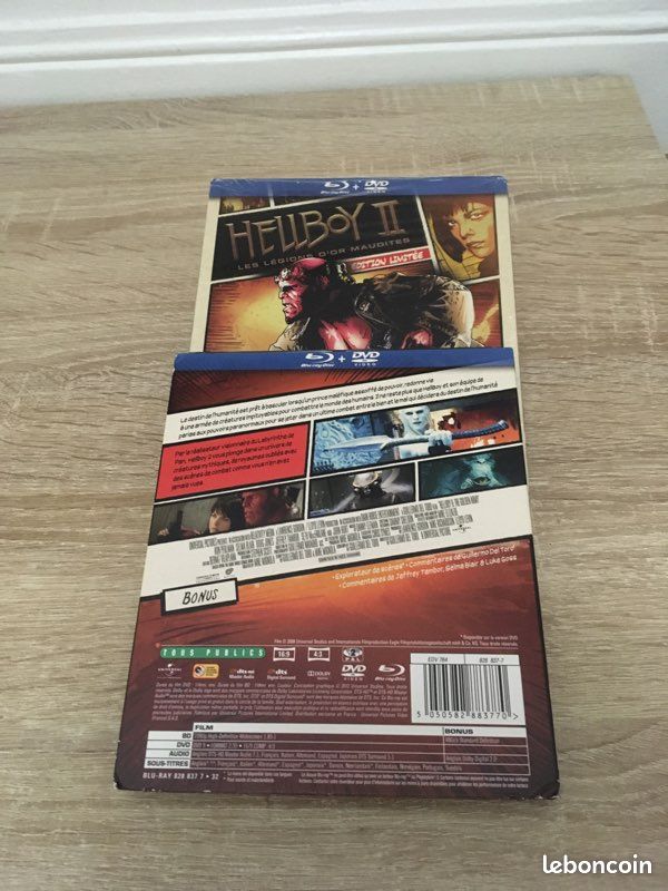 HELLBOY 2 Ed. Limitée Blu-ray, dvd (image 4)