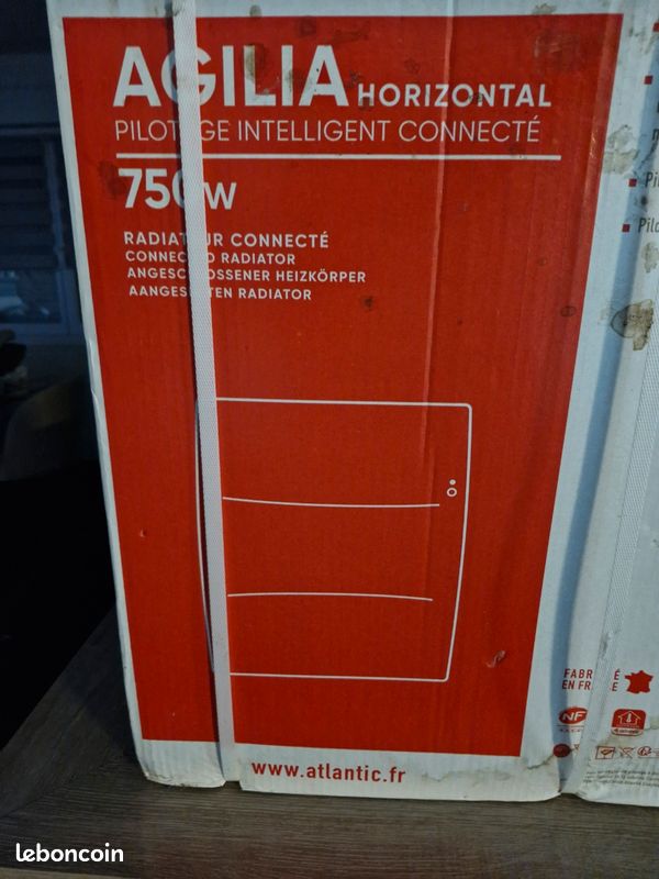Radiateur électrique connecté atlantic (image 1)