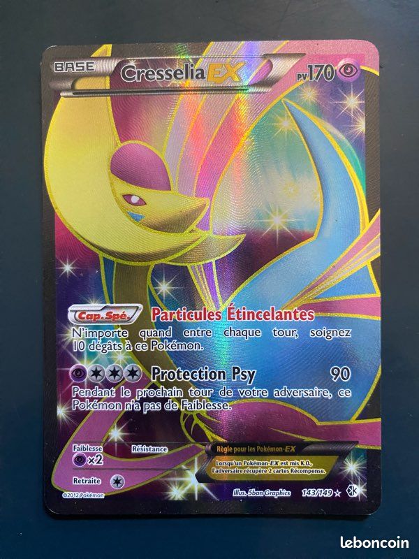 Cresselia Ex #143 - Collection Cresselia Ex #143 - Collection