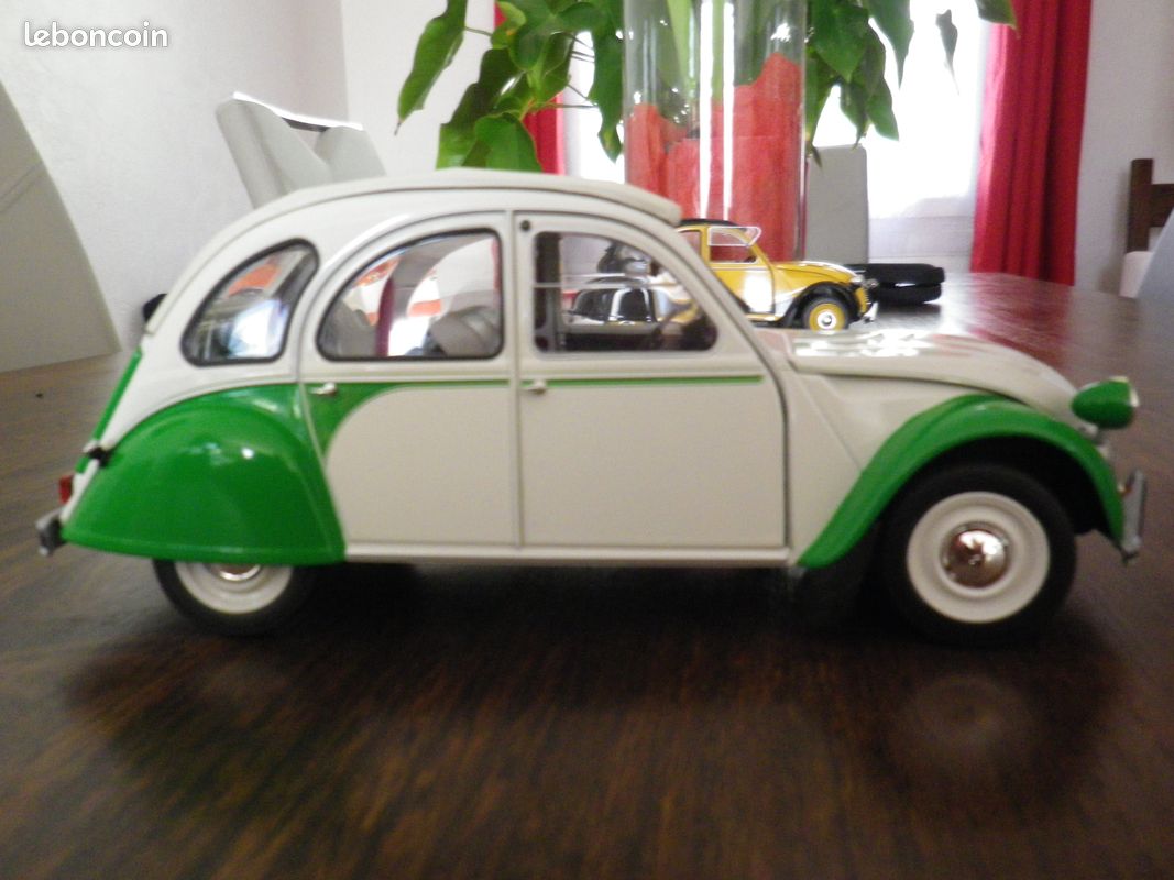 Norev - Véhicule miniature - 2CV Dolly 1985 - Rialto Yellow et Cormoran Grey