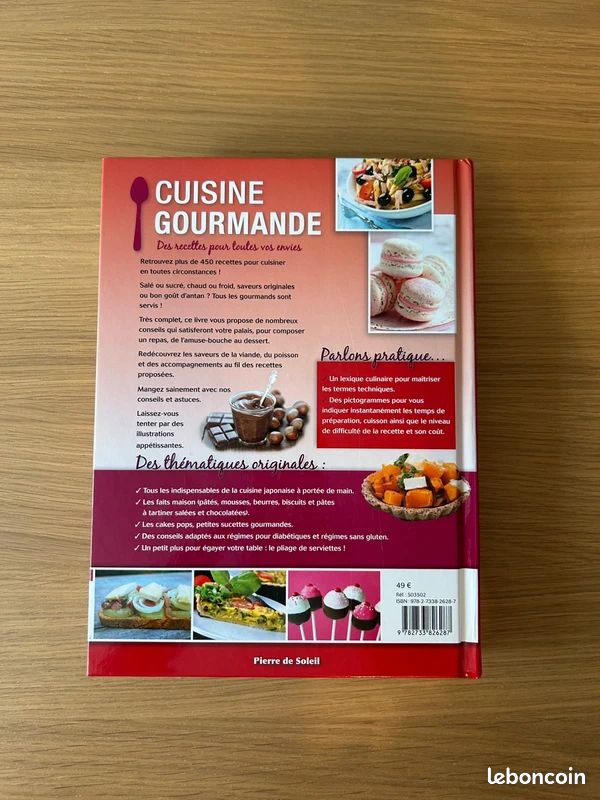 Livre de recettes Cuisine Gourmande – Neuf (image 3)