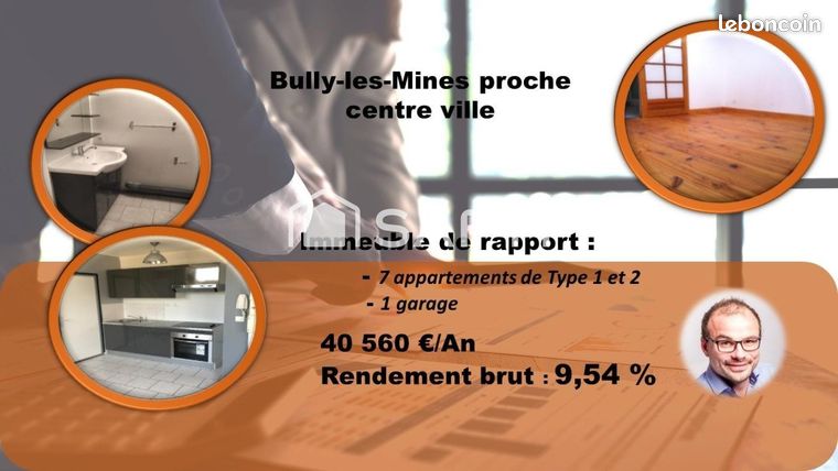 Immeuble 345 m² BULLY-LES-MINES