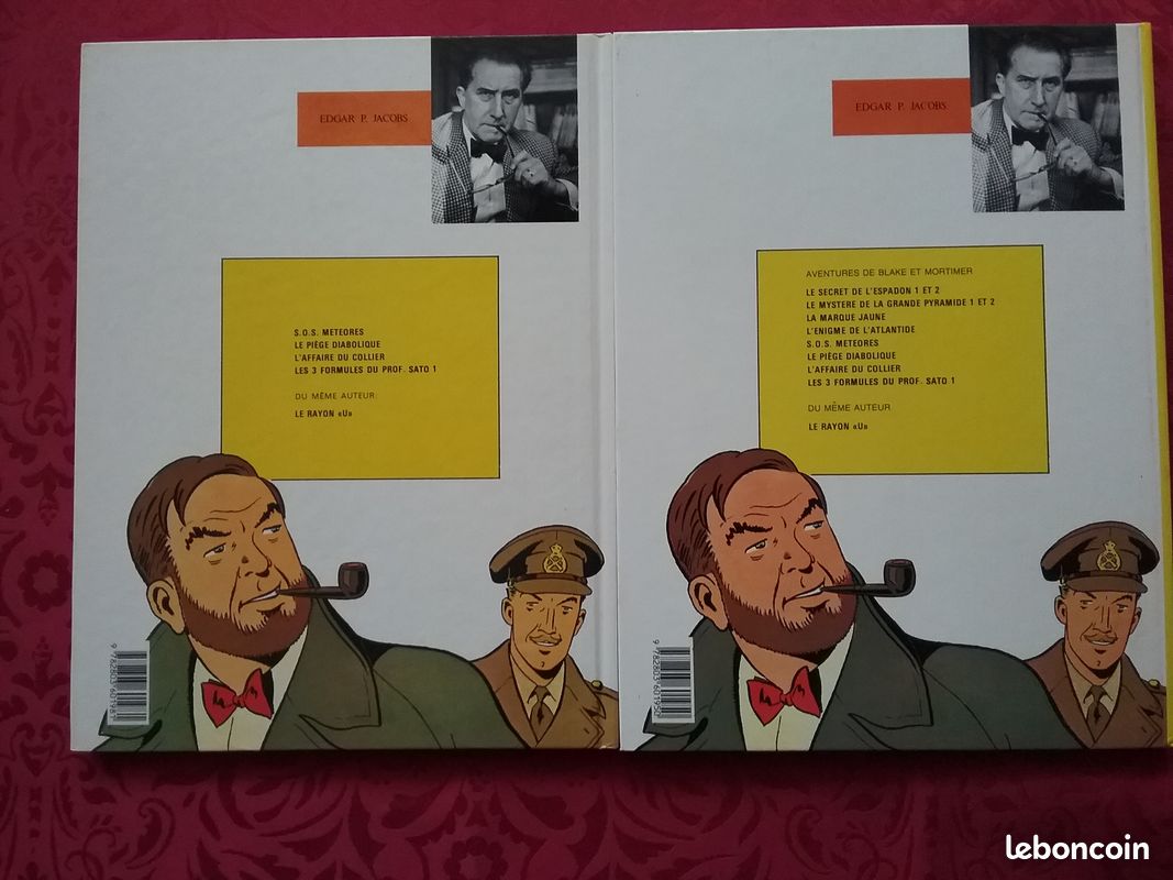 Les aventures de Blake et Mortimer . Le piège diabolique , et , la marque jaune (image 2)