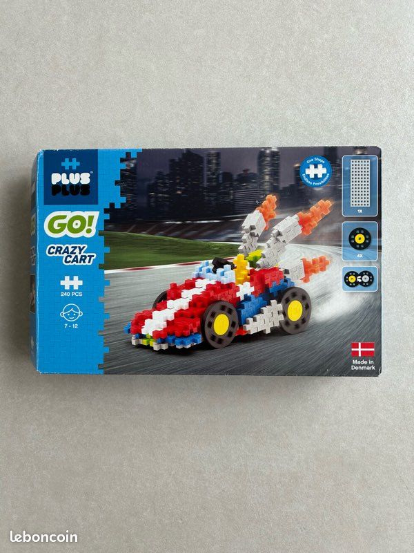 Jeu Plus Plus 240 pièces Go Crazy Cart (image 3)