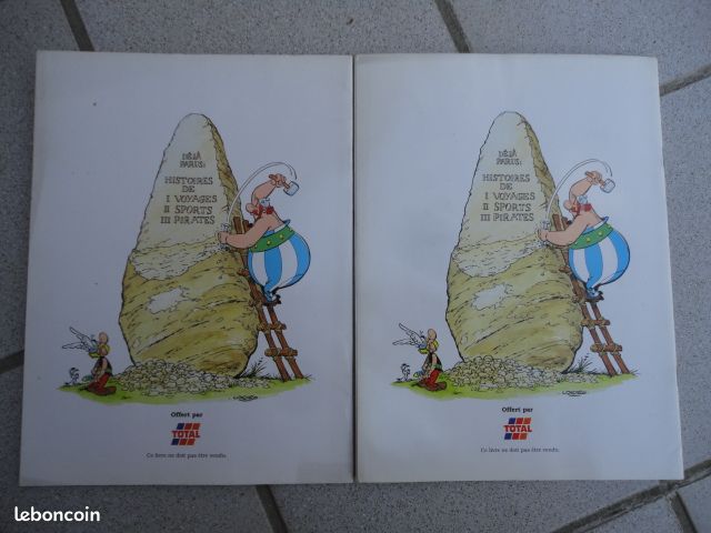 Livrets « Astérix – histoires de sports » et « histoires de pirates » (image 2)