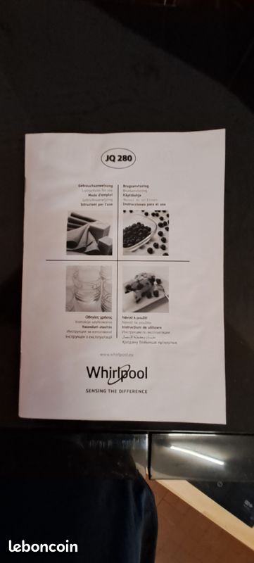 Four micro-ondes combiné Whirlpool JQ 280 (image 7)