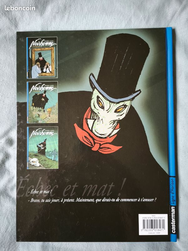 BD Noir homme ( échec ) (image 3)