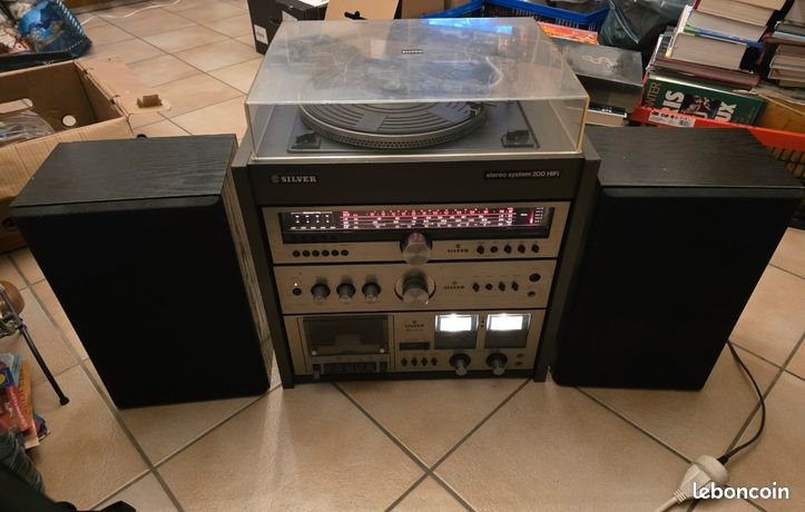 Amplificateur Intégré Hi-Fi Silver SS 110 – Vintage Japon, Neuf En Carton (jamais Utilisé)
