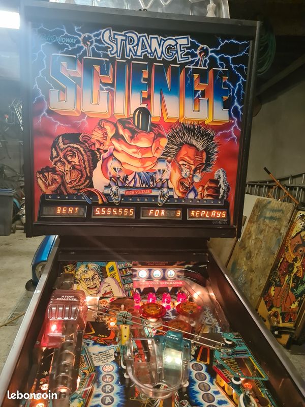 Flipper stange science bally (image 1)