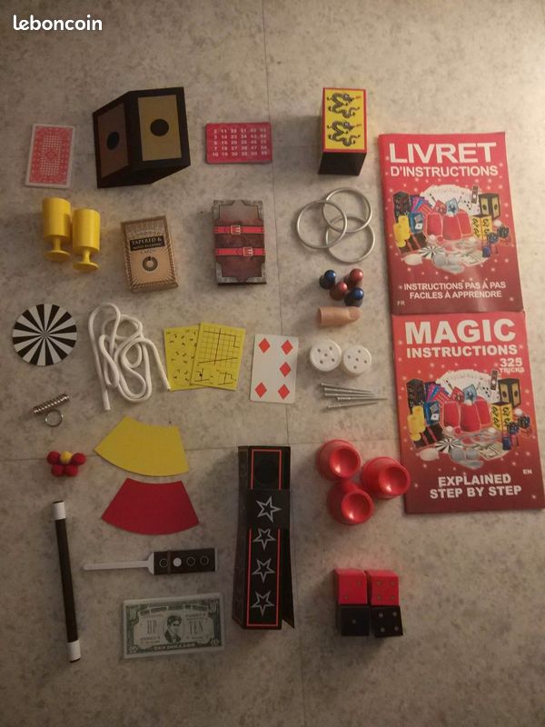 Coffret jeu de magie 325 tours Amazing Magic (image 2)