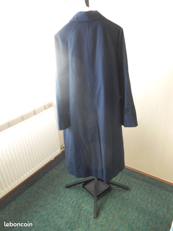 Imperméable femme bleu marine (image 2)
