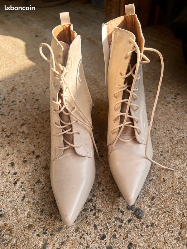 Bottines Beige (image 1)
