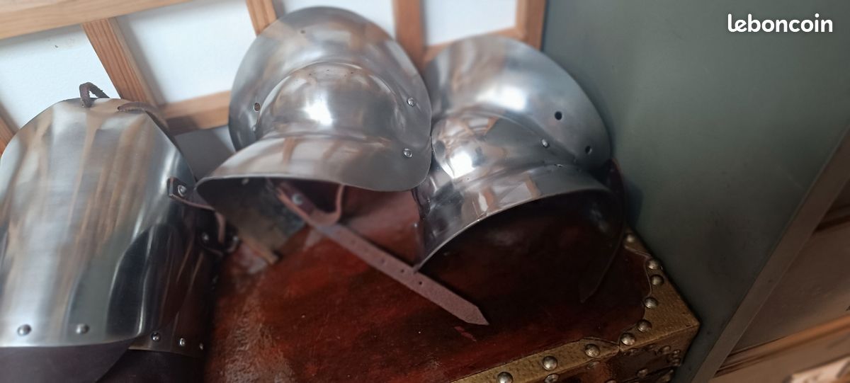 6 pièces d'armure acier (image 3)