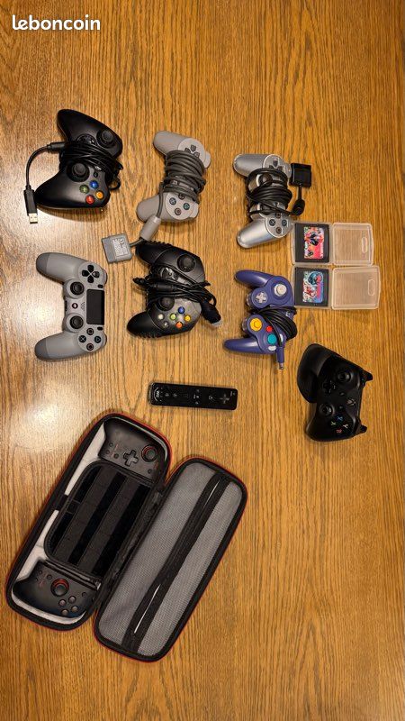 Lot manettes et jeux rétro – PlayStation / Xbox / Nintendo / Sega (image 2)