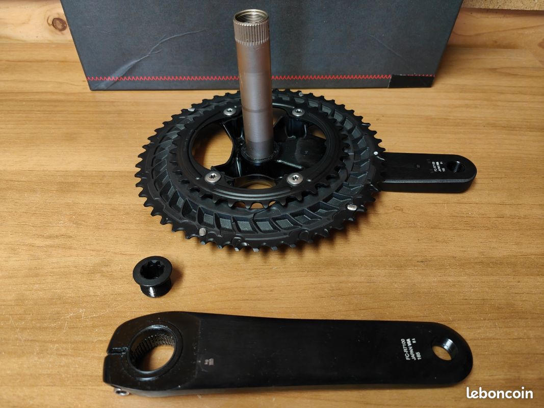Pédalier NEUF Shimano 105 - 52-36 - Maniv. 165 (image 2)