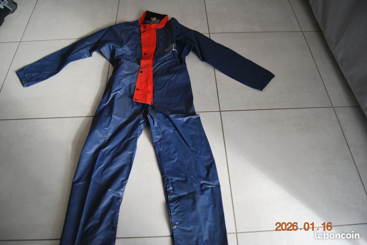 Combinaison pluie moto taille s (image 1)
