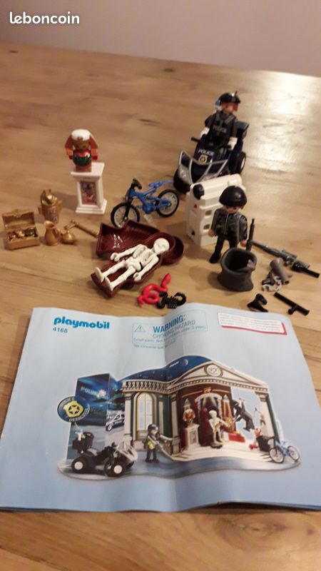 Playmobil 4168 policier et voleur (image 1)