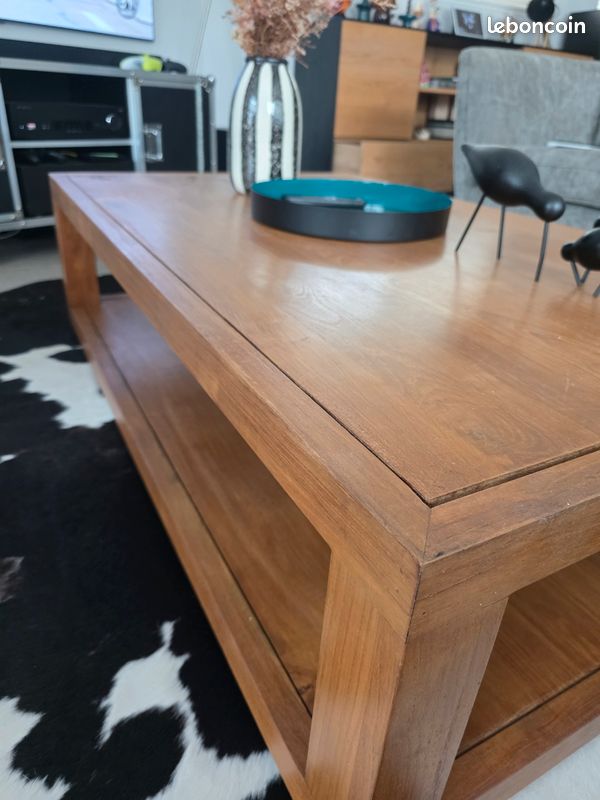 Table basse Ethnicraft Teck (image 2)