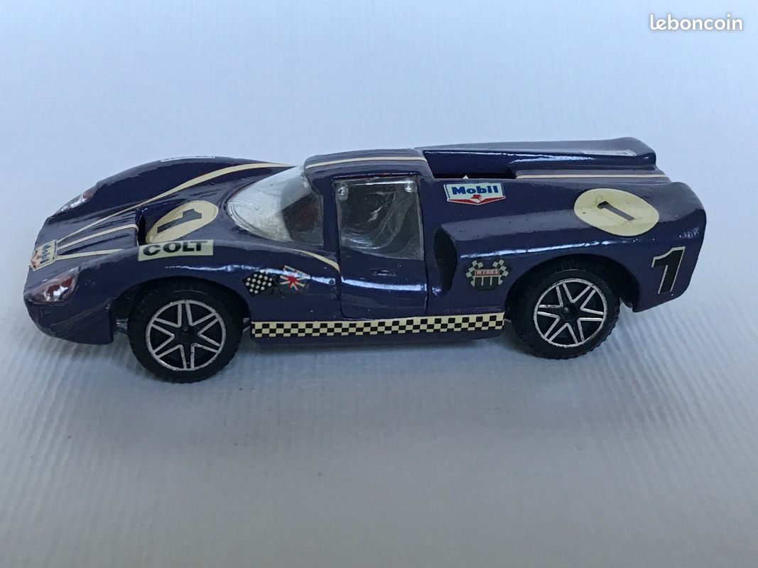 POLITOYS EXPORT - Lola Aston Martin #8 - 1/43 - Métal - 1969 - Italie (sans Boîte)