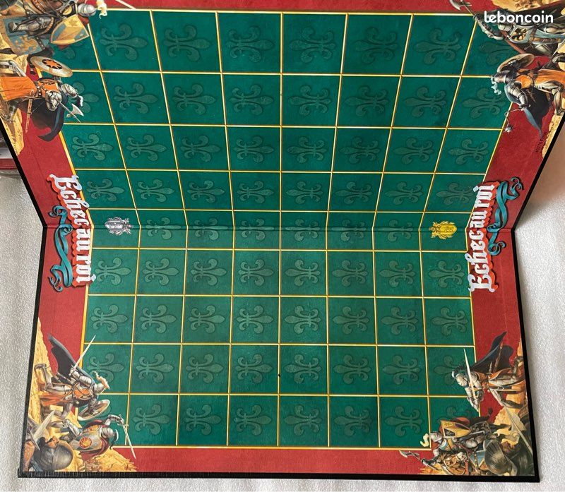 Jeu De Plateau Echec Au Roi – Parker, 1998, Avec Figurines, NEUF (rare)