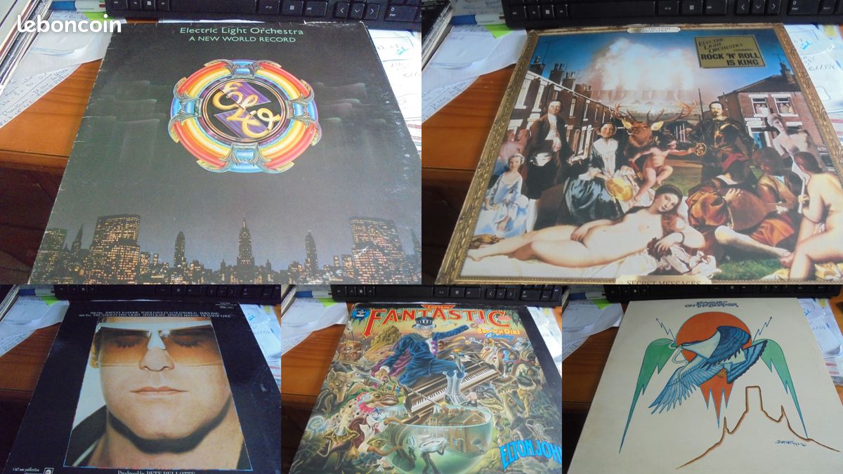 DISQUES 33 TOURS VYNILES CHANTEURS ETRANGERS DE E à F (image 1)
