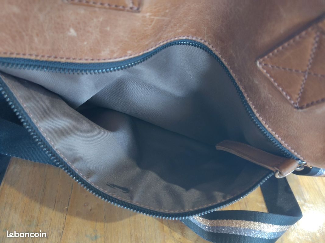 Sacoche cuir Minelli vintage (image 8)
