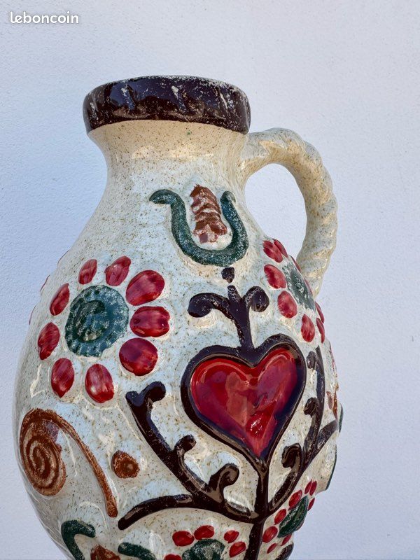 Vase pichet céramique West Germany années 60 (image 11)