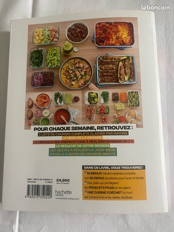 Livre en 2 h je cuisine pour la semaine (image 11)