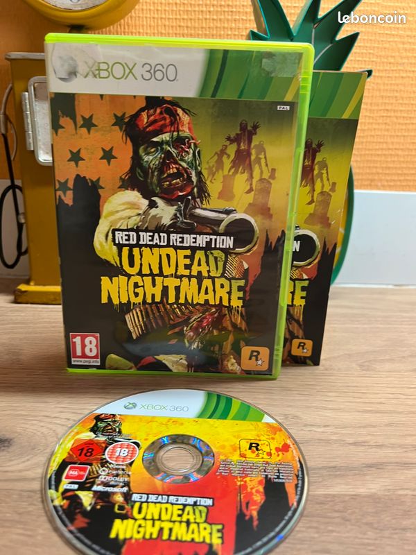 Red Dead Redemption Undead Nightmare – Xbox 360 – PAL – Très Bon état