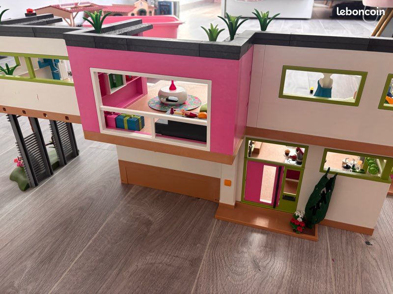 Maison moderne avec piscine Playmobil (image 4)