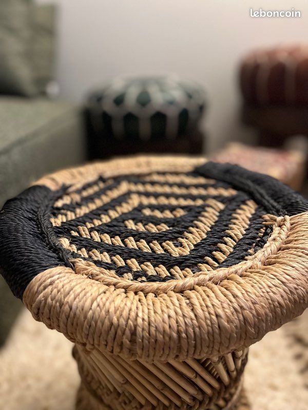 Tabouret style Wabi Sabi (image 2)