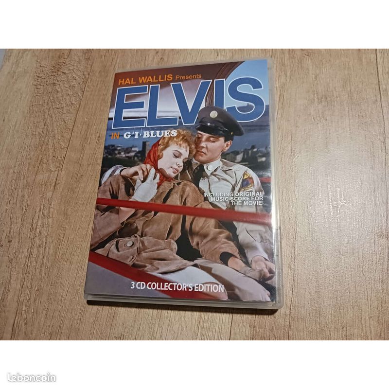 Hal wallis presents elvis presley in gi blues 3 cd set + 4 bonus  112 outtakes et autres inédits (image 1)