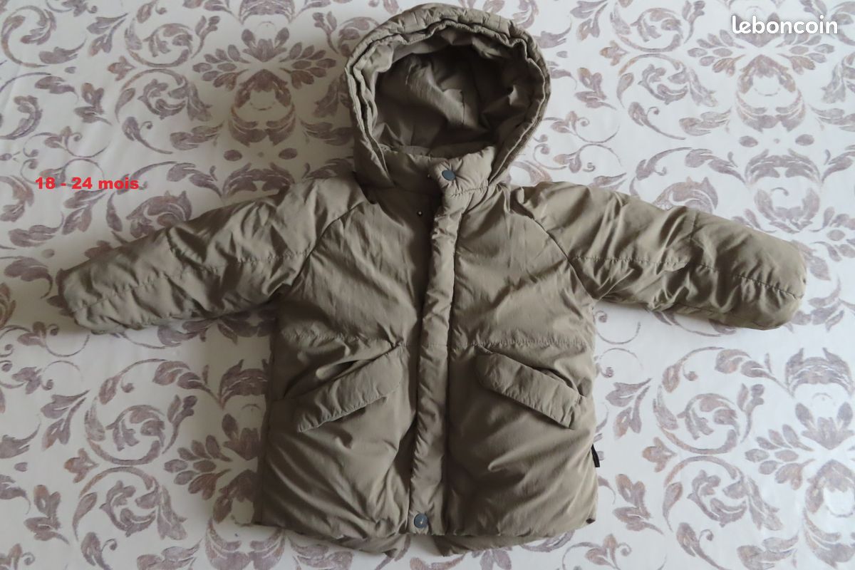Doudoune ZARA garçon 18-24 mois Vêtements bébé
