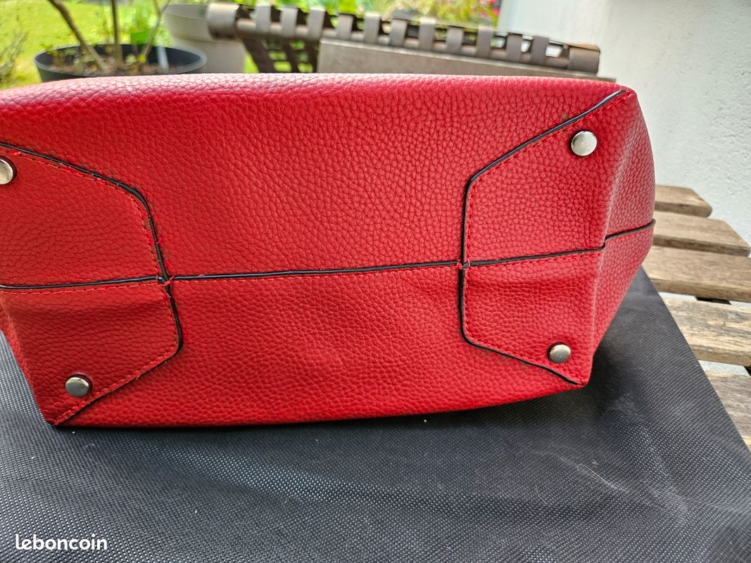 Sac "seau" - Rouge - Zara (image 8)