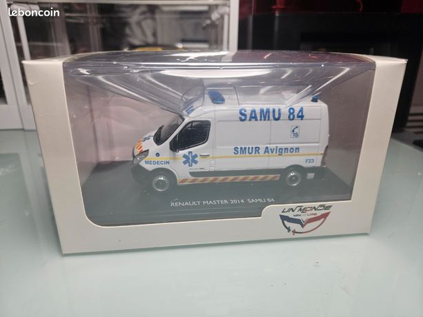 RENAULT MASTER 2014 SAMU 84 AVIGNON NOREV 1/43 Réf 518789 - La Boutique