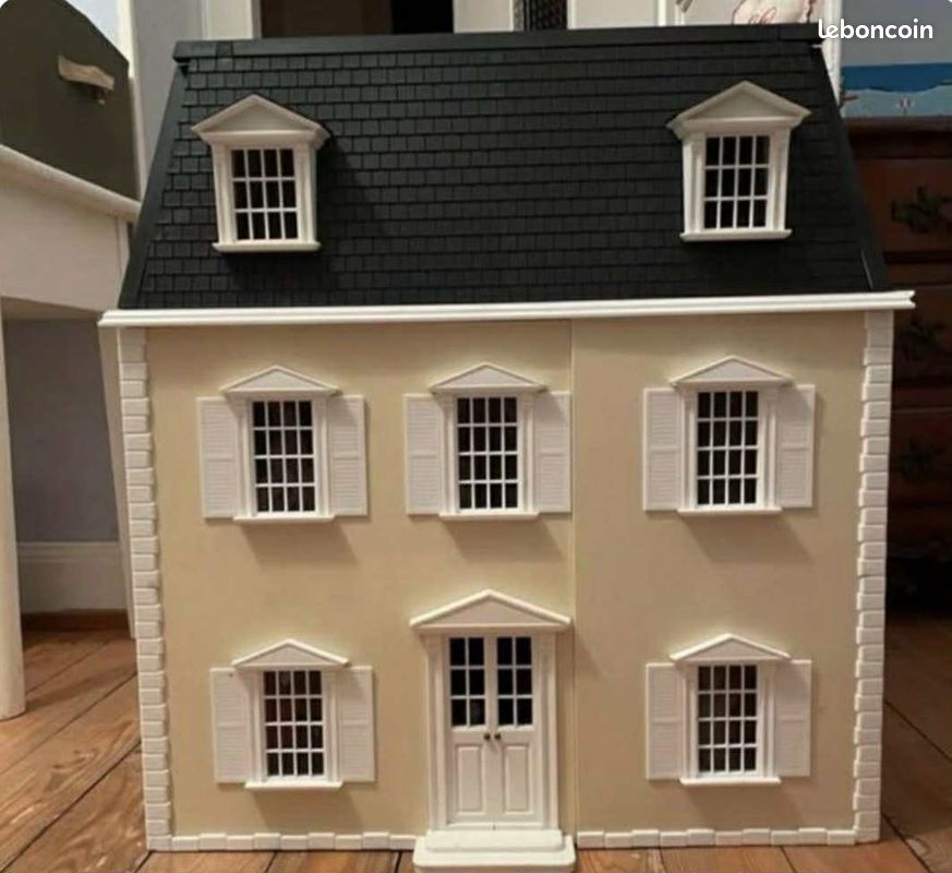 Kit De Maison De Poupées Miniatures à Faire Soi-même, Artisanat Fai A La Main Kit De Maison De Poupee De Style Chinois A 3 Amz B Kit De Maison De Poupées Miniatures à Faire Soi-même, Artisanat Fai A La Main Kit De Maison De Poupee De Style Chinois A 3 Amz B