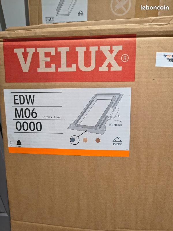 Raccord fenêtre de toit velux EDW M06 0000 (image 1)