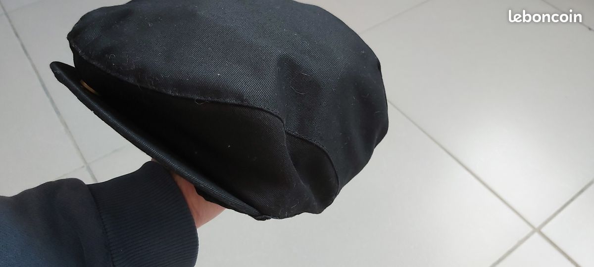 Casquette béret avec visière (image 3)