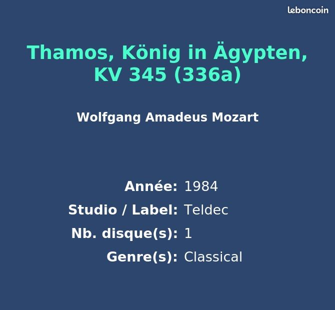 Thamos, König in Ägypten, KV 345 (336a) (image 2)